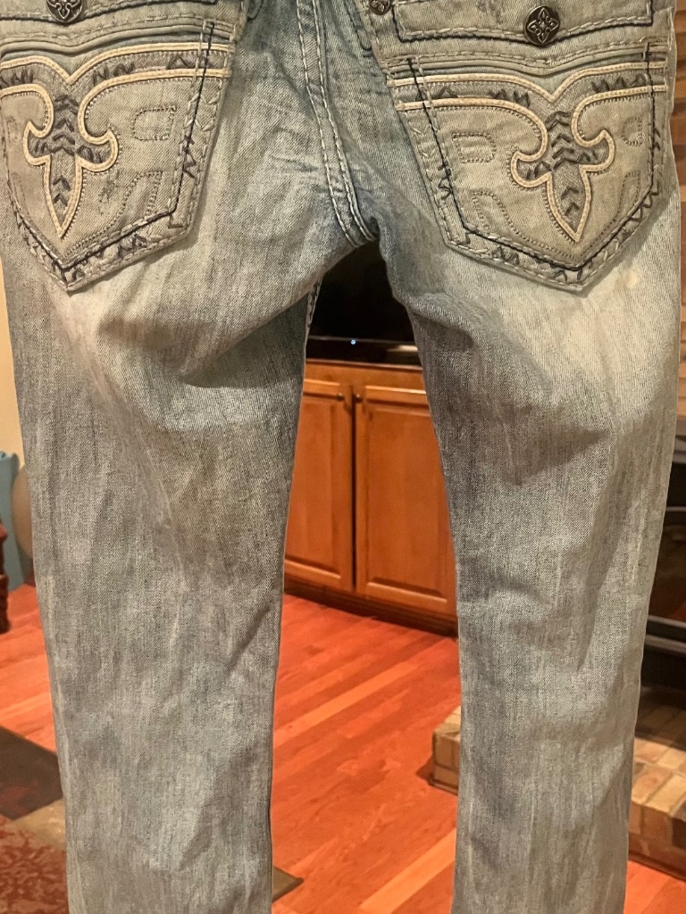 Men Rock Revival Jeans
